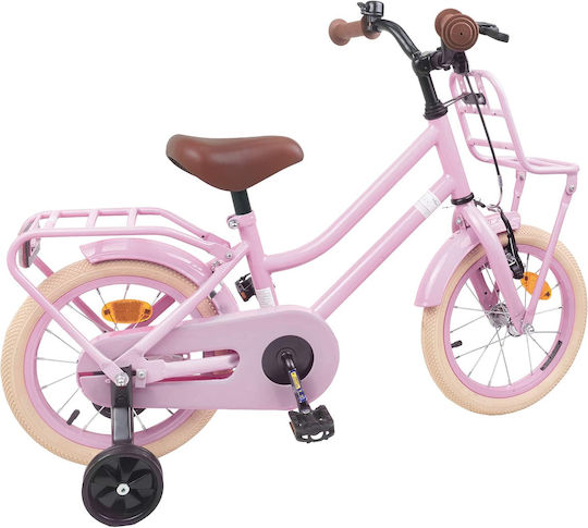 vidaXL Bicicletă Copii BMX 12" Roz