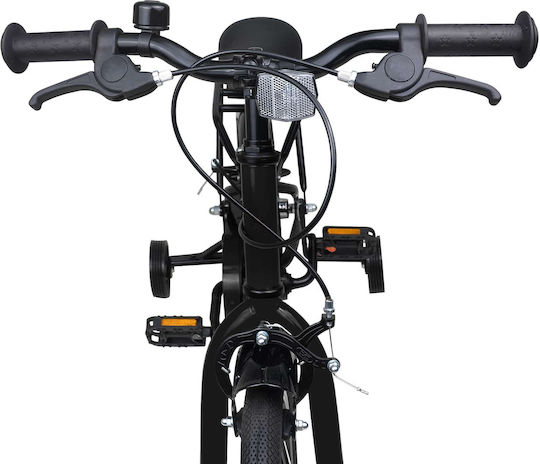 vidaXL 12" Παιδικό Ποδήλατo BMX Μαύρο