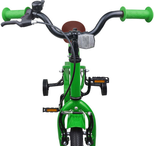vidaXL 12" Παιδικό Ποδήλατo BMX Πράσινο