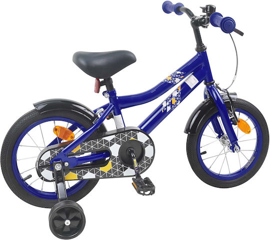 vidaXL 14" Παιδικό Ποδήλατo BMX Μπλε