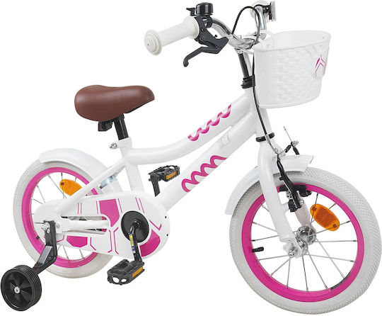 vidaXL 12" Kids' BMX Bicycle White