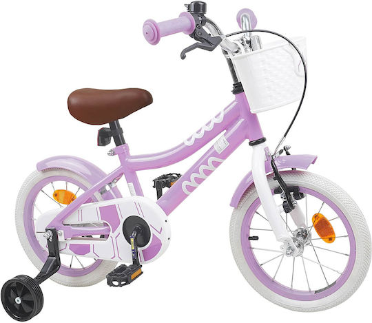 vidaXL 16 Inch Kids' Bicycle BMX Purple