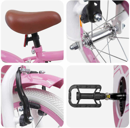 vidaXL 12" Kids' BMX Bicycle Pink