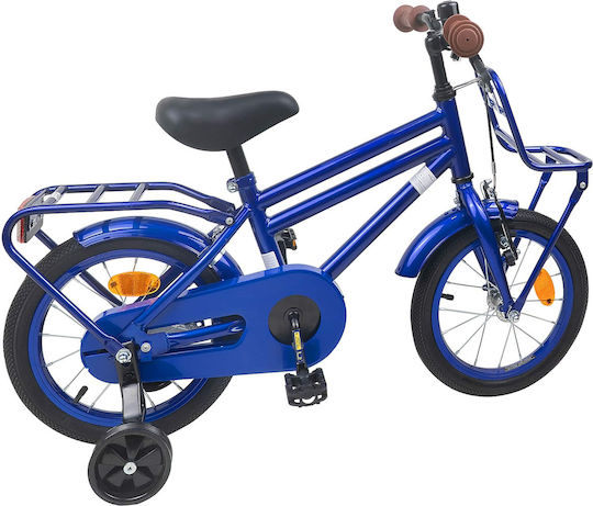 vidaXL 16" Kinderfahrrad BMX Blau