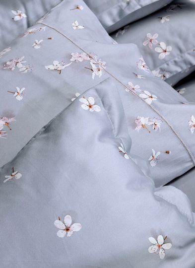Down Town Home Jasmine Set King Size 4pcs 270x245cm White Down Town Home Jasmine Set King Size 4pcs 270x245cm White