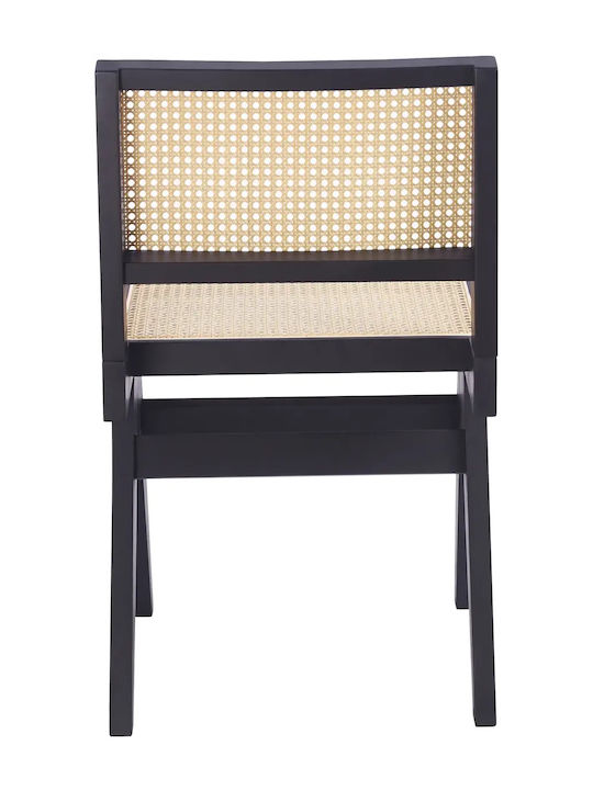 Theodore Scaun De Dining Lemn Negru