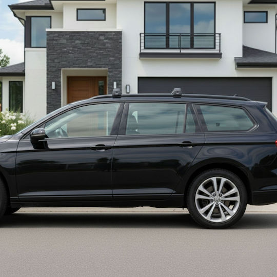 Autodachträger Integrierte Dachreling Vw Passat Variant 2015 Silber