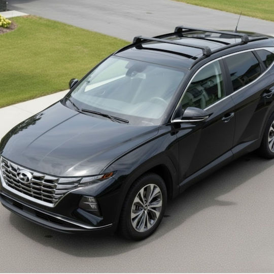 Таванни Стелки За Автомобил С Вградени Оградки Hyundai Tucson От 2021 Черни