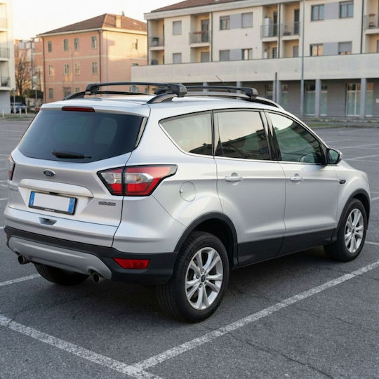 5K Parts Aluminium Dachträger Für Ford Kuga 2012-2020 Mit Dachträgerfüßen Schwarze