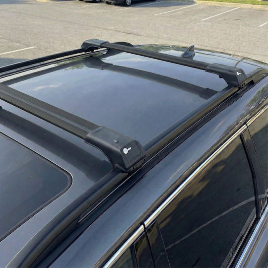 Roof Rack Classic Roof Rails Kia Sportage From 2021 Lightweight Black