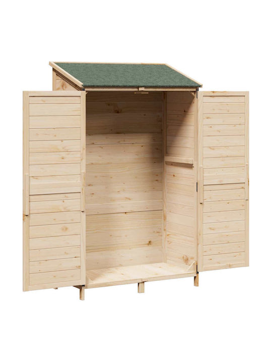 Wooden Garden Shed M1.06xW0.56xH1.765m