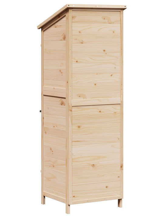 Hölzernes Gartenhaus M0.595xP0.56xH1.765m