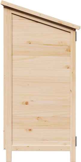 Wooden Garden Shed M1.065xW0.56xH1.135m