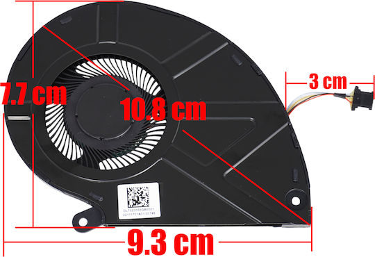 Laptop Fan Cpu Cooling Fan Acer Swift Sf514-51 Sf514-53t Travelmate Tmx514-51 Tmx514-51t Tmp414-51 N20h4 Nd55c41-18g09 23.h7kn1.001 023.100gb.0001 4pin Code 81675