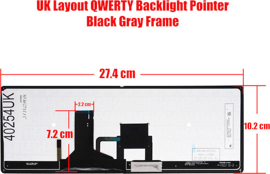 Laptop Keyboard Toshiba Portege Z30 Z30 Series Z30-a Z30-a Series Z30-a-006 Z30-a-00u Z30-a-108 Z30-a-10p Z30-a-10w Z30-a-11 Z30-a-111 Z30-a-12t Z30-a-12u Z30-a-13e Z30-a-13x Z30-a-15w Z30-a-16u Z30-a-17d UK Frame Keyboard Code 40254uk
