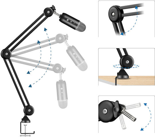 Mozos Sb36 Pro Microphone Arm Head Load 2 Kg
