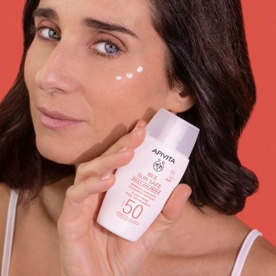 Apivita Bee Sun Safe Daily Age Repair Αντηλιακό Προσώπου SPF50 50ml
