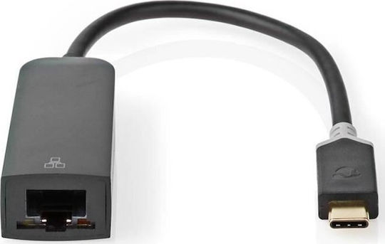Nedis CCBW64952AT02 USB-C Network Adapter with Wired Ethernet Connection