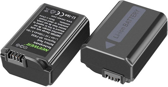 Neewer Încărcător Dublu de Baterii Compatibil cu Sony