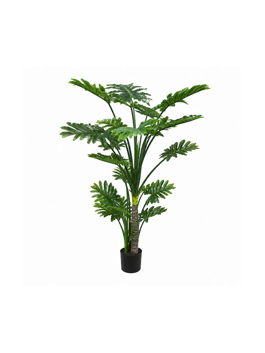 Τεχνητό Φυτό Tropical Monstera & Φοίνικας 160cm Γλάστρα Εσωτερικό Χώρο
