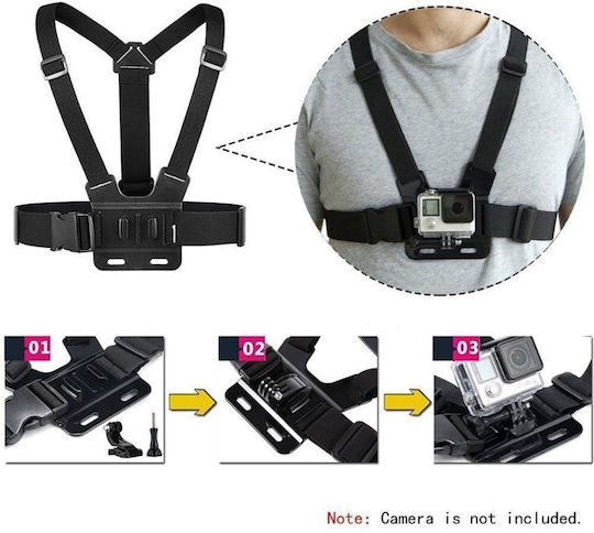 Hurtel Chest Mount Straps Gopro Sports Camera Phone