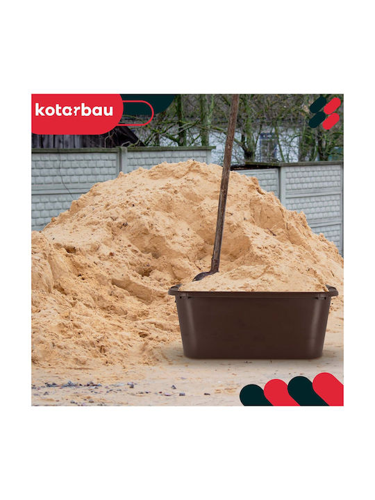 Kotarbau Ghiveci De Flori Din Plastic Maro 45 Cm