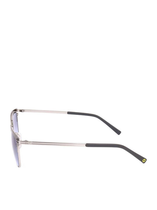 Rodenstock Unisex Sunglasses with Gray Frame and Blue Lens RR103