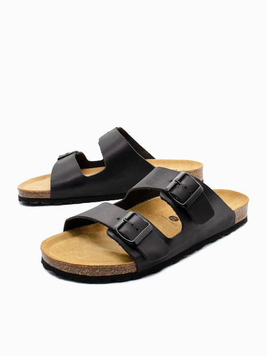 Herrensandalen in Schwarz Farbe