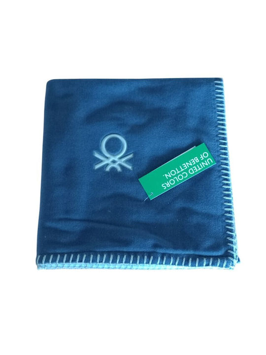 Benetton Benetton Fleece Throw Pillow Cover Fuchsia 47x47cm