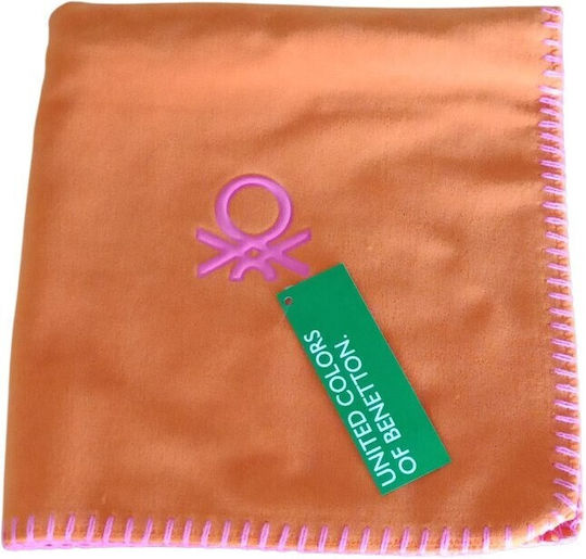 Benetton Калъф За Възглавница Флийс Зелен 47x47см