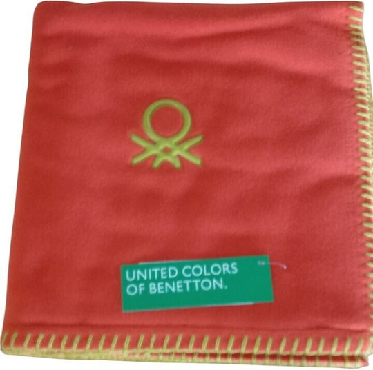 Benetton Dekorativer Kissenbezug Fleece Olivgrün 47x47cm