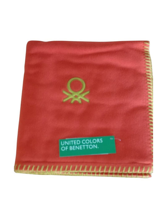 Benetton Decorative Pillow Case Fleece Green 47x47cm