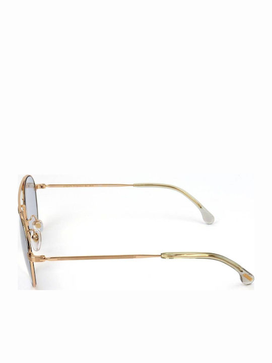 Lozza Men's Sunglasses with Gold Metal Frame and Gray Lens SL2313M 302G