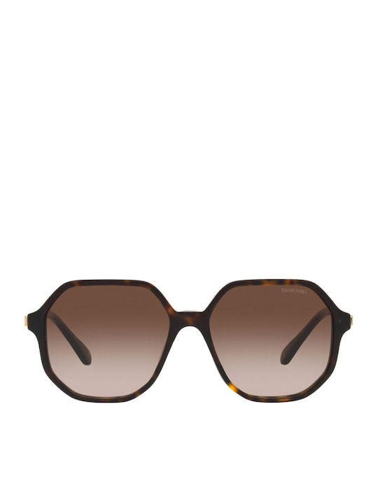 Swarovski Feminini Ochelari de soare cu Maro Tortoise Cadru și Maro Degrade Lentilă 100213