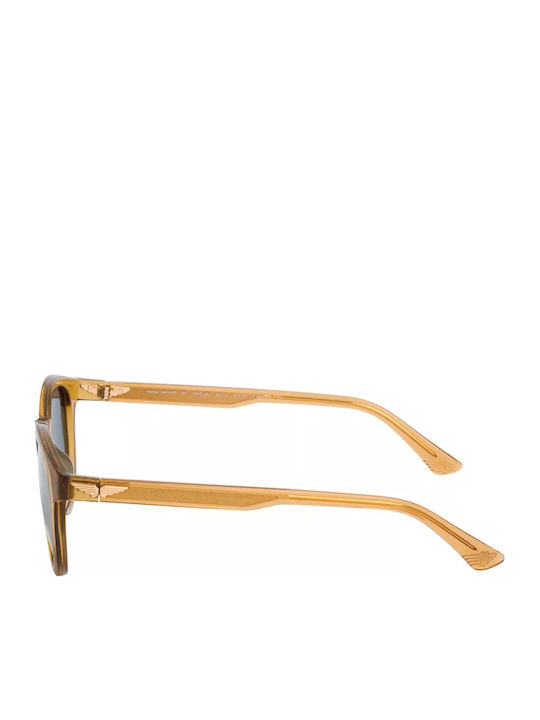 Police Herren Sonnenbrille mit Orange Kunststoff Gestell