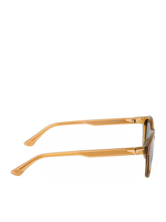 Police Herren Sonnenbrille mit Orange Kunststoff Gestell