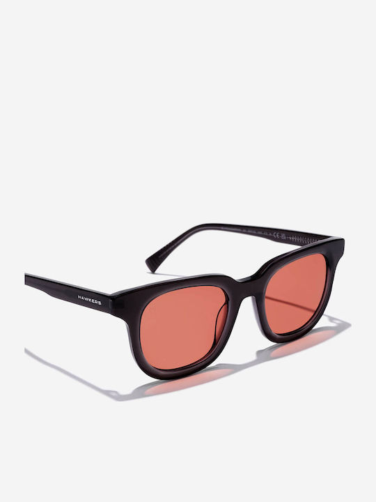 Hawkers Oasis Unisex Γυαλιά Ηλίου με Ασημί Κοκκάλινο Σκελετό και Ασημί Καθρέφτη Φακό