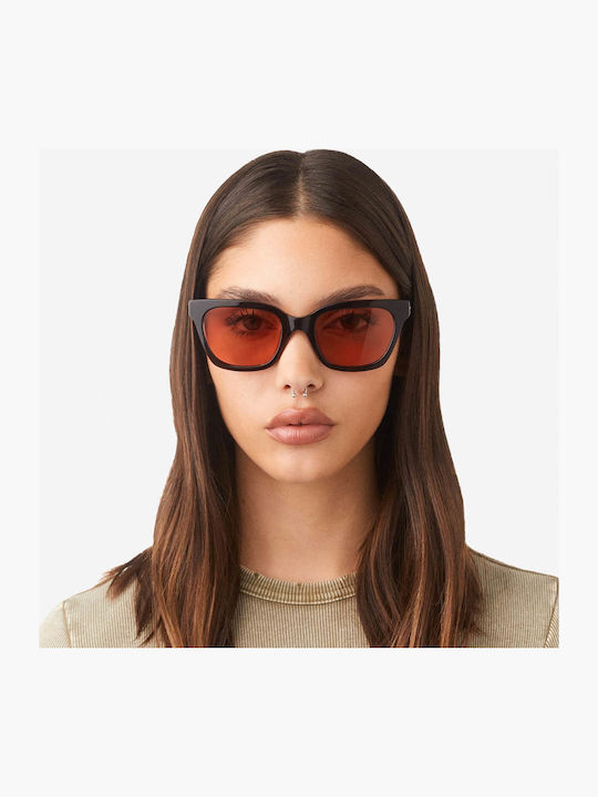 Hawkers Oasis Unisex Γυαλιά Ηλίου με Ασημί Κοκκάλινο Σκελετό και Ασημί Καθρέφτη Φακό