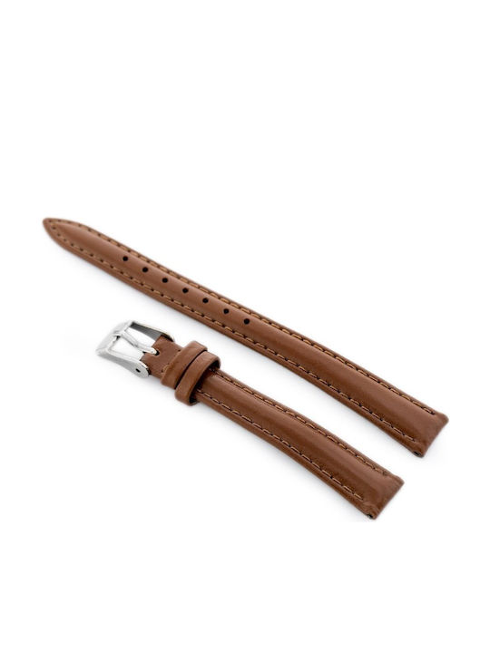 Casio Δερμάτινο Λουράκι Καφέ 12mm