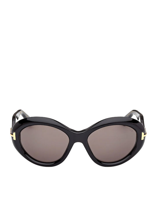 Tom Ford Icon Collection Ανδρικά Γυαλιά Ηλίου με Μαύρο Σκελετό και Γκρι Ντεγκραντέ Φακό TF1328 01A