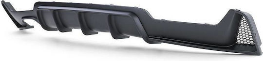 Rear Bumper Diffuser Bmw 4 F32 Coupe F33 Cabrio F36 Gran Coupe 13-21 M-tech Black Matte 1 Double Exhaust Hole Left Abs Plastic 1 Piece
