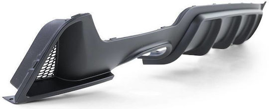 Rear Bumper Diffuser Bmw 4 F32 Coupe F33 Cabrio F36 Gran Coupe 13-21 M-tech Black Matte 1 Double Exhaust Hole Left Abs Plastic 1 Piece