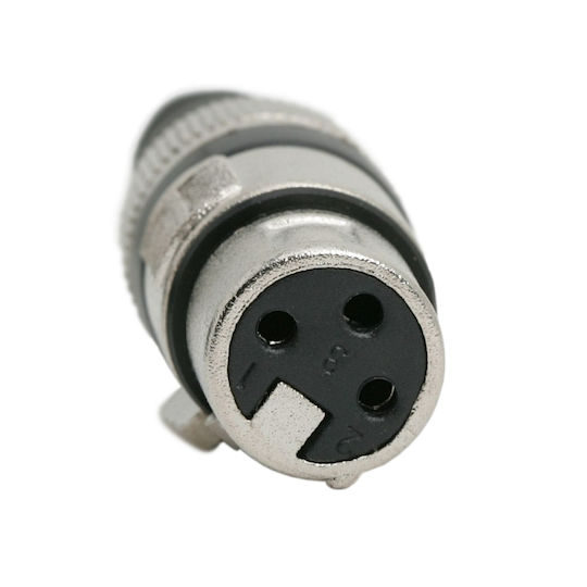 Set 2 Conectori XLR Feminin 3 pini Metal Protecție Anti-Îndoire Cablu Audio