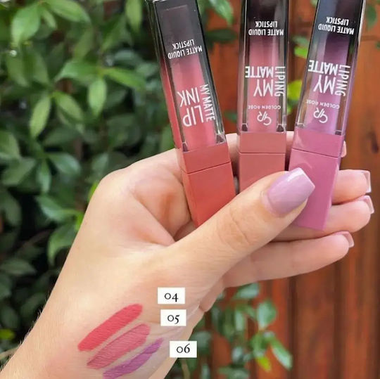 Golden Rose My Matte Lip Ink Liquid Lipstick Matte 04 5gr