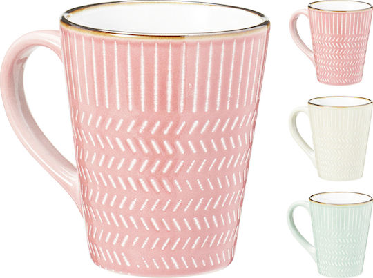 Koopman Keramiktasse Rosa 300ml Koopman Keramiktasse Rosa 300ml