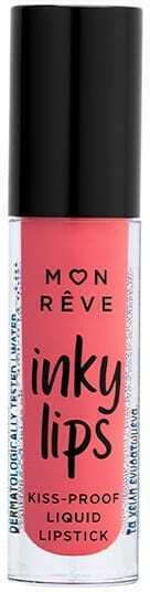 Mon Reve Inky Lips Kiss Proof Течен Червило Мат 8 Inky Lips 4мл