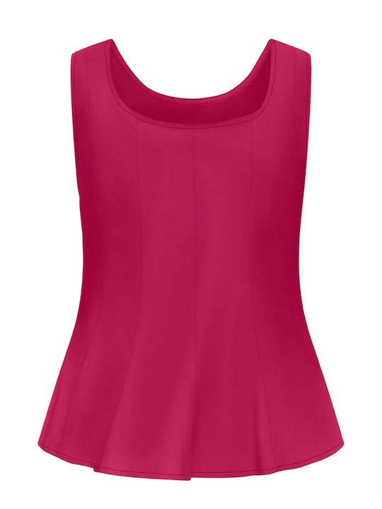 Only Women's Sleeveless Blouse Sangria