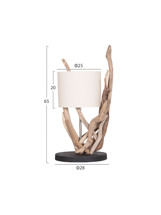 HomeMarkt Διακοσμητικό Φωτιστικό Bramble E27 Επίπλων 28x6εκ.