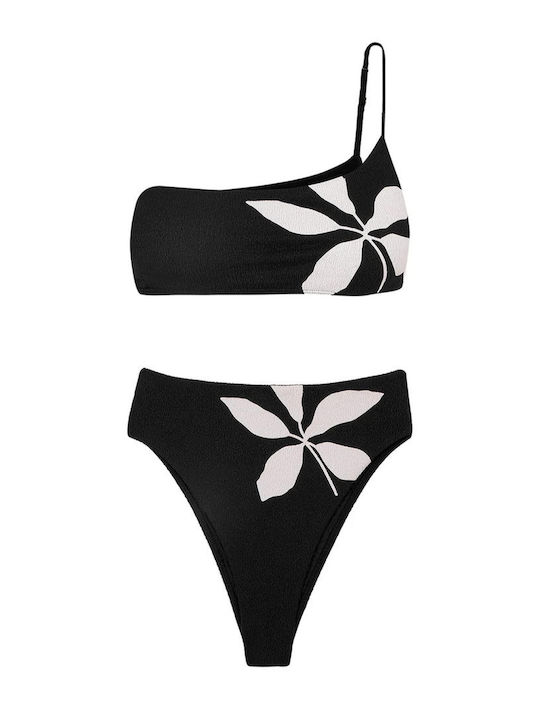 Bikinihosen Slip Schwarz