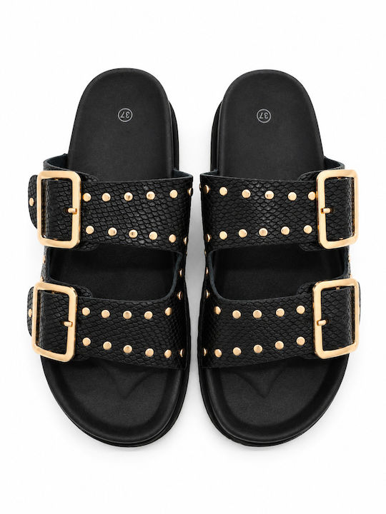 Women's Anatomic Black Sandals